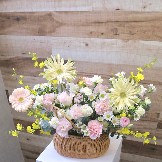 Peace of Mind Mini Flower Basket